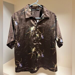 Standard Cloth brown silk matching set